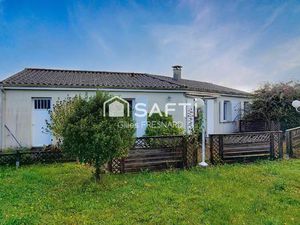 Maison plain-pied et grand jardin proche de Jonzac