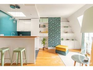 Appartement F2 à vendre - 2 pièces - 35 50 m2 - Paris - 75017 - ILE-DE-FRANCE