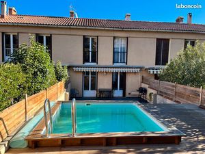 À LOUER – Maison meublée 80 m² avec terrasse  piscine et garage – La Gavotte (13170)