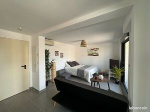 Spacieux t1 NEUF Palavas 1ere ligne mer jusqu'à juin