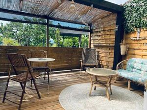 Maison 3 pièces plein Sud avec terrasse