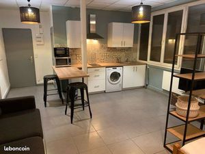 Studio meublé + grande cave proche gare