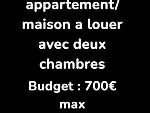Recherche appartement/maison meublée