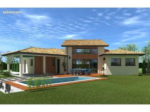 Terrain 612 m² Hostens