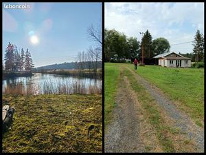 Étang et bâtiment cadastré