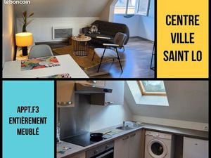 Appartement T3 meublé centre ville Saint-Lô