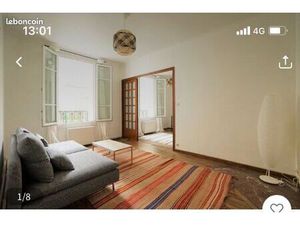 Loue charmant 2 pièces meublé 35m2 aux Épinettes Paris 75017