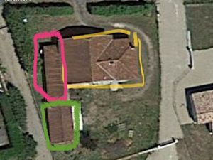 Bien immobilier maison avec garage et petite maison