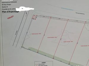 Terrains constructible a 5 kms de Chateau-gontier