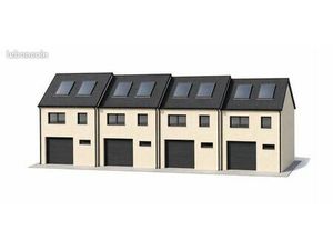 Terrain a vendre 4 maisons