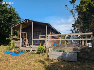 Cabane sur terrain de loisr - vue mer à 500 mètres