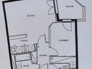 Joli T2 Terrasse et Parking