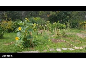 Terrain agricole avec chalet autonome de 75m2 habitable comme une maison