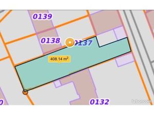 TERRAIN À BÂTIR CONSTRUCTIBLE DE 410m2 À DIEPPE AVEC PERMIS PURGÉ ET ACCEPTÉ