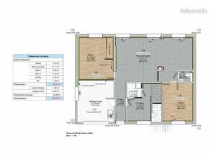 Local 70 m² SAINT BARTHELEMY D ANJOU