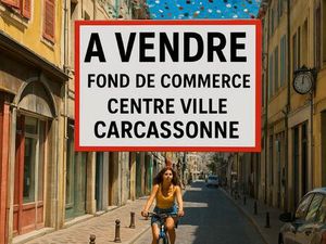 Fond de commerce restaurant hyper centre ville Carcassonne
