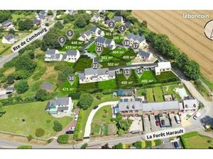 Terrain 350 m² Dol De Bretagne