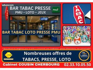 Fonds de commerce bar  tabac  FDJ 65 m²