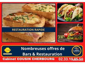 Fonds de commerce restauration rapide 100 m²