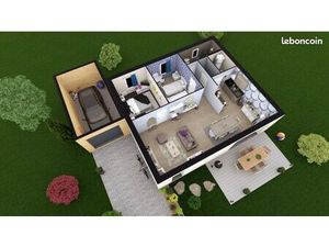 Maison 3 pièces 70 m²