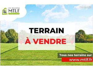 Terrain 1 100 m² Le Hamel