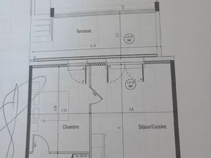 Loue T2 les jardins de Sérignan