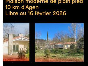 Maison moderne couronne agenaise