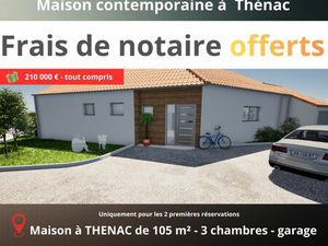 Maison 105 m² 3 chambres