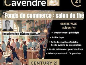 Salon de thé 60 m² MACON