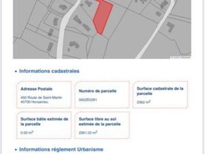Terrain constructible