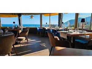 Restaurant vue mer panoramique proche Cannes avec petit appartement de fonction