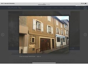 Immeuble avec local commercial