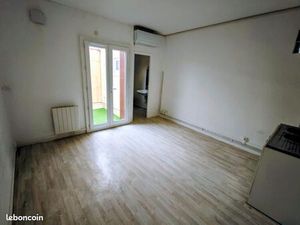 Studio 1 pièce + terrasse 20m² Centre-ville