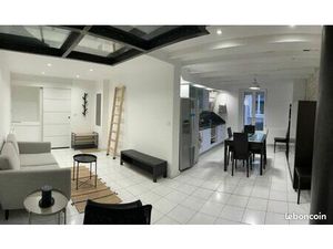 Location duplex meublé T 3de 65 m2 commanderie