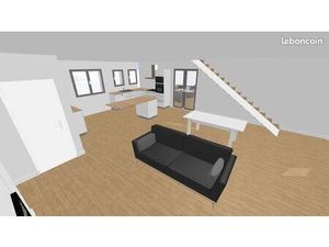 À louer – Duplex spacieux en centre-ville de Châteauneuf-en-Thymerais