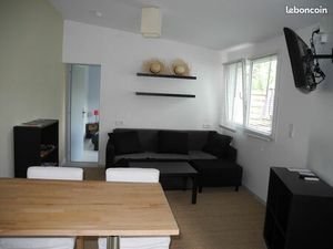 Studio meublé 33 m² avec jardin