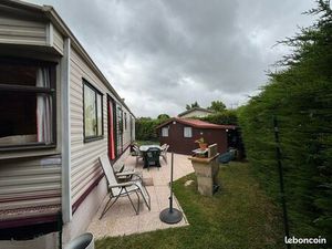 Mobilehome terrain en copropriété dans camping