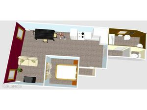 Appartement lumineux sans vis-à-vis - Centre-ville – Saint-Jean-de-Bournay