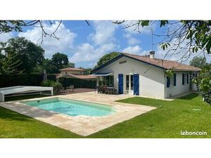 Maison avec piscine et terrasses en rez de chaussée et  espace 78 m² en rez de jardin idéa