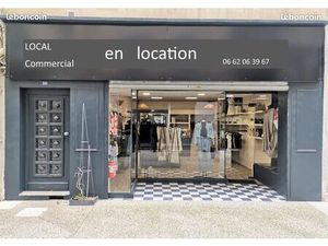 Local commercial en location zone pietonne