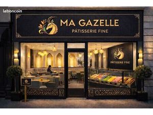 Rech local commercial salon de thé pâtisserie