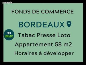 Fonds de commerce tabac Bordeaux
