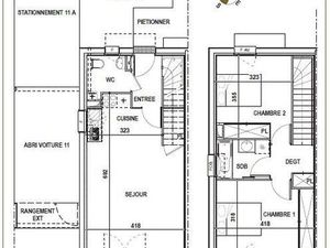 Villa 3 pièces 63 m²