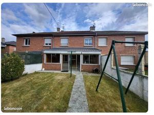 Maison 3 chambres + garage + jardin