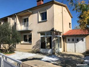 Maison T3 mitoyenne avec jardin