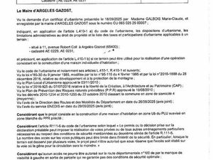 Terrain constructible de 1 226 m² à Argelès-Gazost