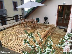 Appartement avec grande terrasse plein sud - cave et parkink