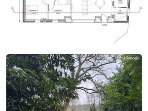 Vertou  Patis Forget  bâtiment à rénover avec Projet 