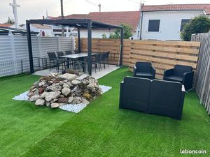 Appartement duplex avec jardin
