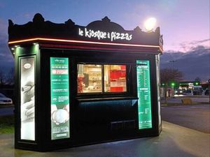 Kiosque à pizza